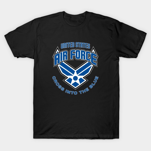 Mod.11 US Air Force USAF Air Corps T-Shirt by parashop